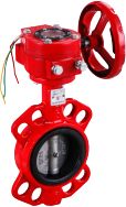 Wafer-Type Butterfly Valve with Signal Device信号对夹蝶阀