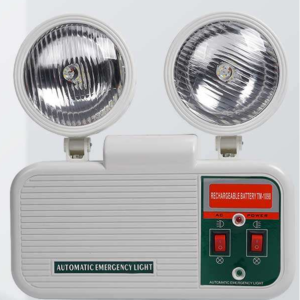 Corridor Wall Mounted Automatic Two Twin Spot Heads Lithium Battery Led Emergency Light