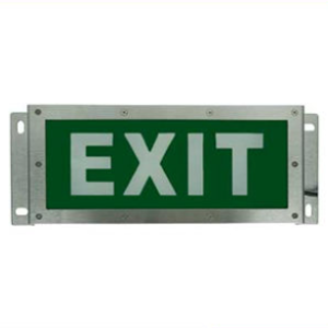 Indoor Explosion Proof IP65 Recessed Mounted Rechargeable Fire Led Exit Sign Emergency Lights
