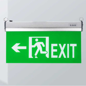 3w Acrylic Escape Wall Mounted Hanging Double Sides LED Emergency Exit Sign Light