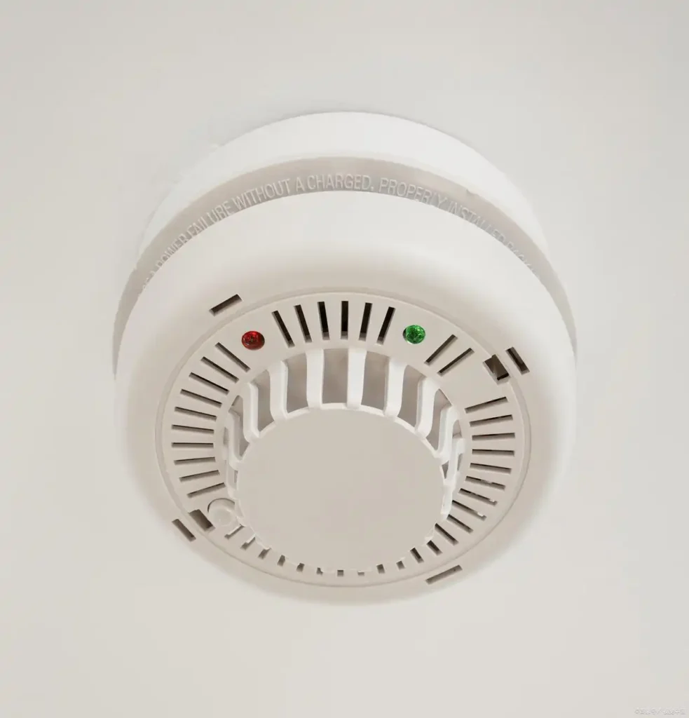 High-Sensitivity Ceiling Smoke Detector for Fire Safety
