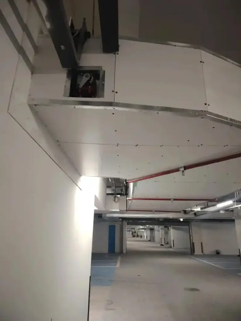 Industrial Warehouse Smoke Baffle and Fire Curtain System